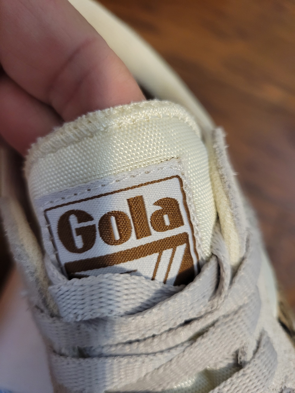 Gola Women’s Cream & Tan Sneakers with Animal-Print Accents - Picture 11 of 13